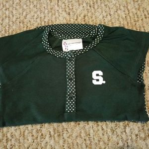 Two Feet Ahead NCAA Michigan St Girls Leggings Set